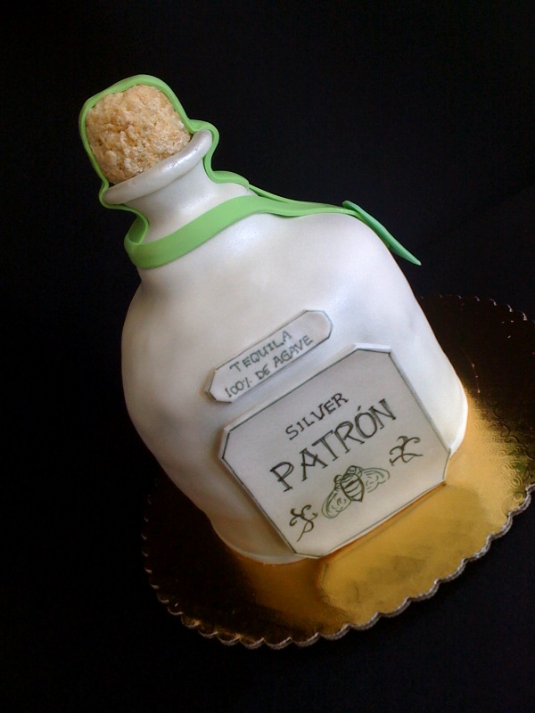 patron bottle cake patron bottle cake